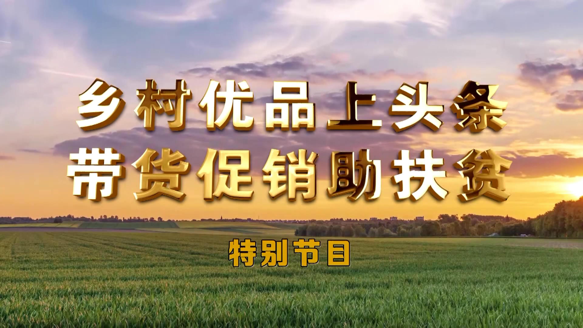 <b>【乡村优品上头条通气会】</b>